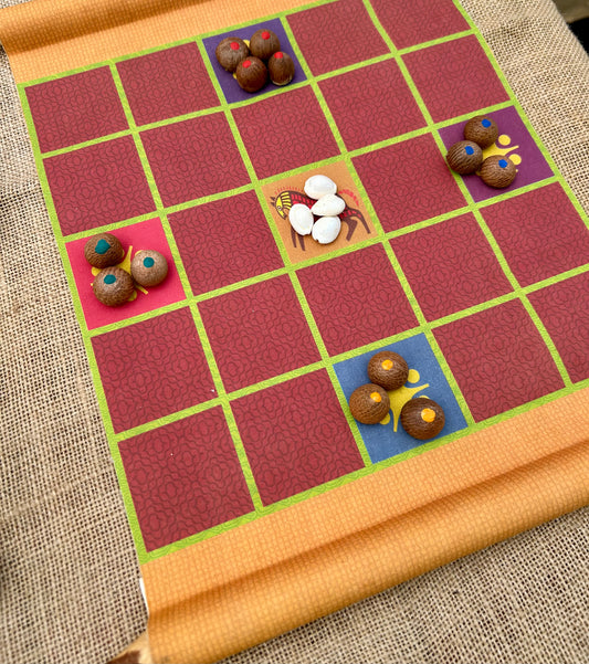 CHOWKA BARA Traditional Indian board Game