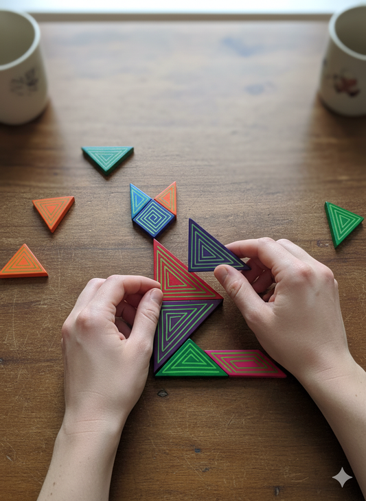 TANGRAM Classic 7 piece rearrangement puzzle