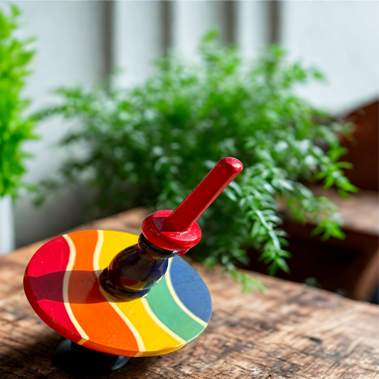 LONG STEM TOP-Precision Spinning Toy for Skill Development