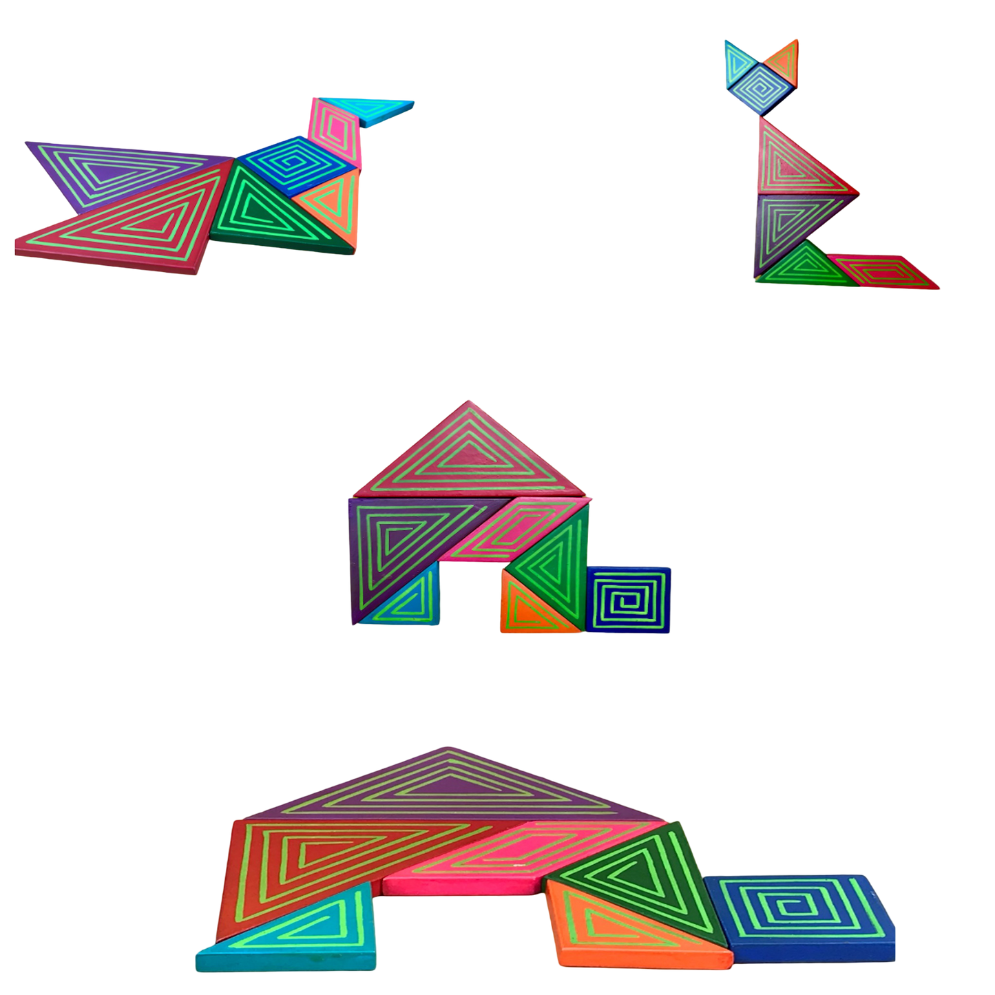 TANGRAM Classic 7 piece rearrangement puzzle