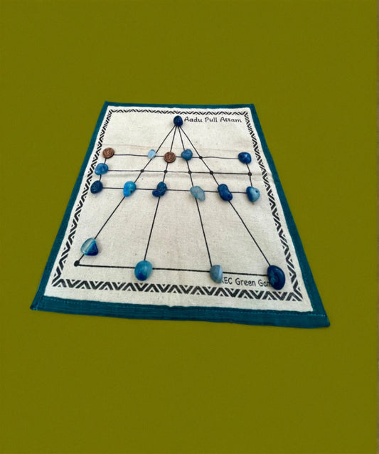 AADU PULI AATAM Traditional Goats and Tigers Board Game