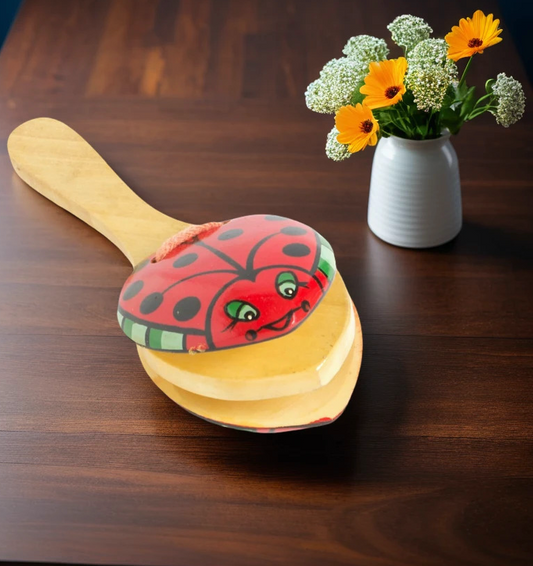 CASTANET Traditional wooden percussion instrument