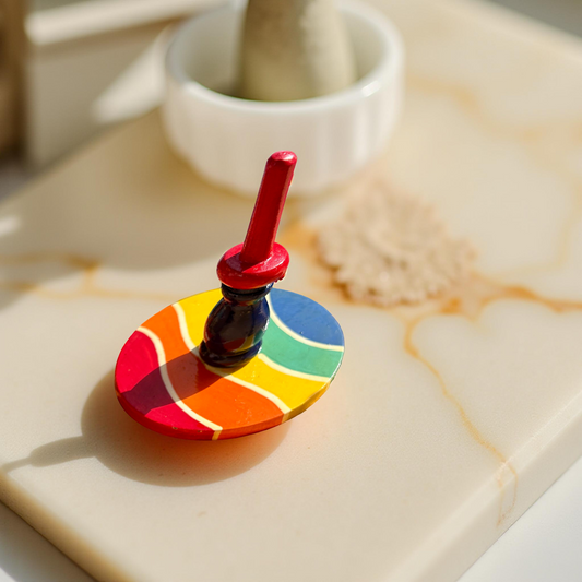 LONG STEM TOP-Precision Spinning Toy for Skill Development