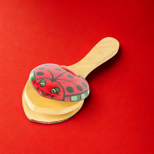 CASTANET Traditional wooden percussion instrument
