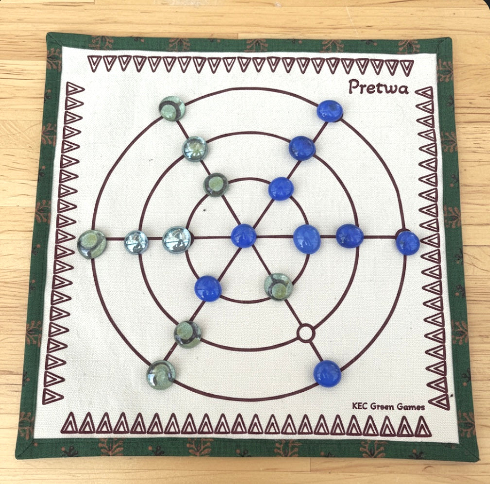 Pretwa-  Board Game of War from Bihar, India