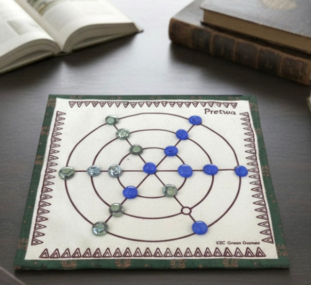 Pretwa-  Board Game of War from Bihar, India